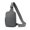 Gray, variant on segolike Fashion Men Chest Bag Shoulder Chest Bag Backpack Travel Backpack Crossbody Bag Backpack Men's Hiking Bag for Running Walking Gray