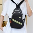 thumbnail image 1 of Fiudx Bolso de Negocios Tipo Bandolera, Multifuncional, Correa Ajustable, Tela Suave, Prácticos Bolsillos con Cremallera, Ideal para Viajes Al Aire Libre, Fitness y Desplazamientos Diarios, 32 X 19 X, 1 of 6