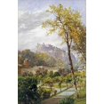 thumbnail image 2 of Smith, James Burrell 23x32 Gold Ornate Wood Framed with Double Matting Museum Art Print Titled - A View of Princes Street Gardens and The National Gallery, 2 of 4