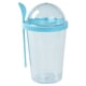 thumbnail image 1 of Advancent taza de ensalada taza para beber botella de yogur desayuno dulce regalo conveniencia cálido calentador cuchara tazas hogar bebida azul Type3 NO3, 1 of 6