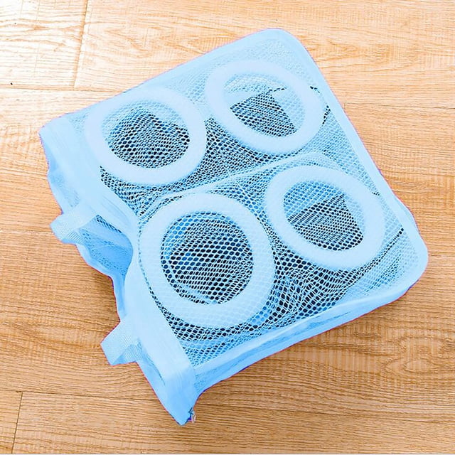 WREESH Clothes Washing Bag Net Cloth Washing Shoe Drying Bag Shoe Washing Bag