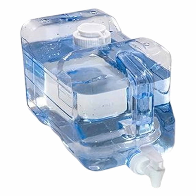 Contenants d'Eau Pichet d'Eau avec Robinet Sans Fuite avec Couvercle et Poignée Réservoir d'Eau pour Urgence Randonnée