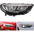 thumbnail image 2 of FETCOI For 2018-2020 Buick Regal Sportback/TourX Halogen Headlight Headlamp Assembly Replacement Left Driver Side Chrome Housing Clear Lens, 2 of 14