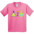 thumbnail image 3 of Inktastic Scientist Kids Chemistry Beakers Youth T-Shirt, 3 of 5