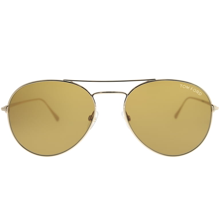 TOM FORD Ace-02 FT0551 28E Sunglasses Rose Gold Frame Brown  display picture 3