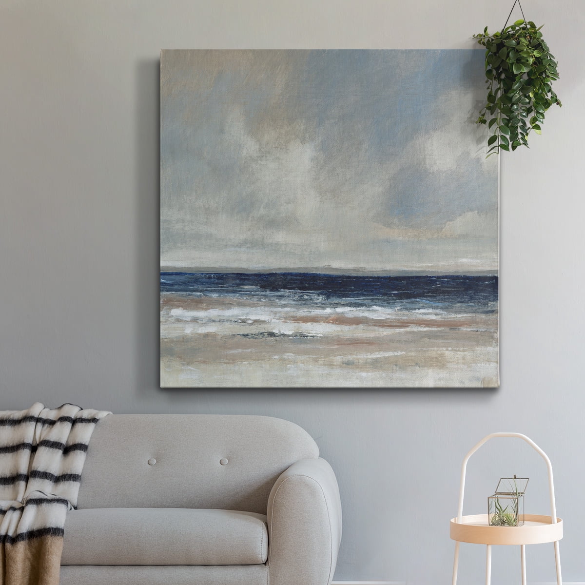 Wexford Home Distant Land II-Premium Gallery Wrapped Canvas, 16" x 16" - Ready to Hang