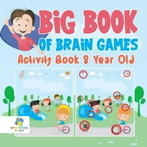 Big Book of Brain Games Activity Book 8 Year Old (Paperback)