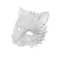 thumbnail image 3 of 2 Máscaras De León De Media Cara De Espuma De Poliuretano Novedosas Para Halloween, Fiesta De Carnaval Para Adultos, Color Blanco, 3 of 6
