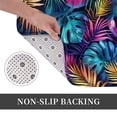 thumbnail image 3 of Kdxio Colorful Tropical Leaves,16" x 24", Non-Slip Front Door Mats,Outdoor Welcome Mat Washable, 3 of 9