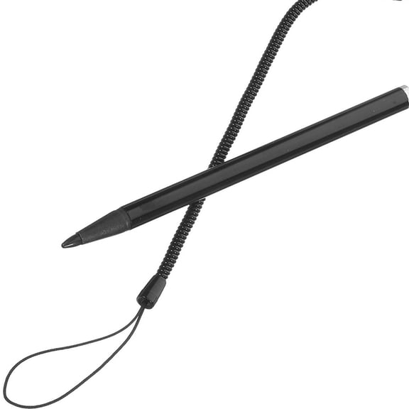 NICEXMAS 10Pcs Anti Lost Pen Lanyard Spring Rope Black Wrist Strap for Stylus Pen Secure Convenient Accessibility