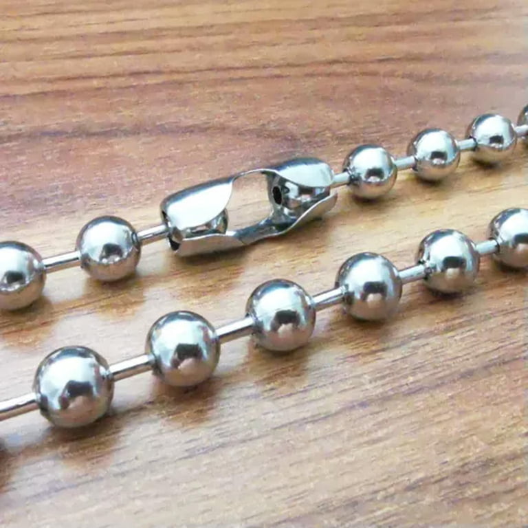 8mm/10mm/12mm Punk Cool Stainless Steel Ball Chain Necklace Choker 8mm/10mm/12mm Punk Cool Stainless Steel Ball Chain Necklace Choker