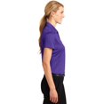 thumbnail image 3 of Sport-Tek Polo pour Femmes Heather Contender TP Violet Universitaire Heather, 3 of 4