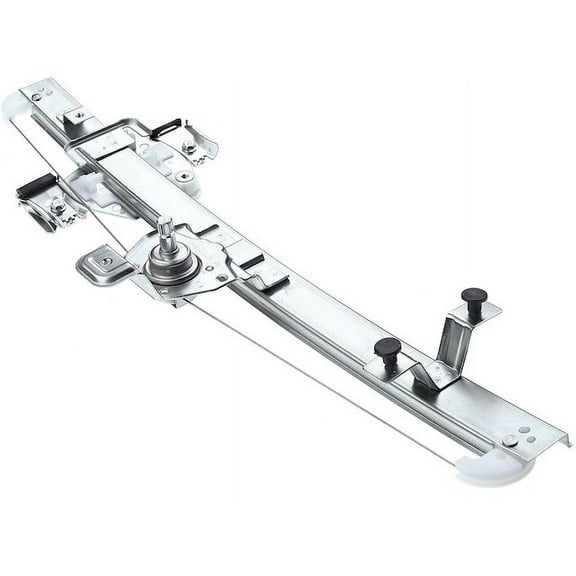 Rear Left Power Window Regulator Assembly 1 - Compatible with 2007 - 2013 Chevy Silverado 1500 Extended Cab Pickup 2008 2009 2010 2011 2012