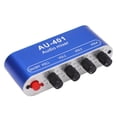 thumbnail image 1 of Mezclador de audio Way, mezclador de audio de 4 entradas y 1 salida, mezclador de audio diseñado con precisión NikouMX herramienta, 1 of 8