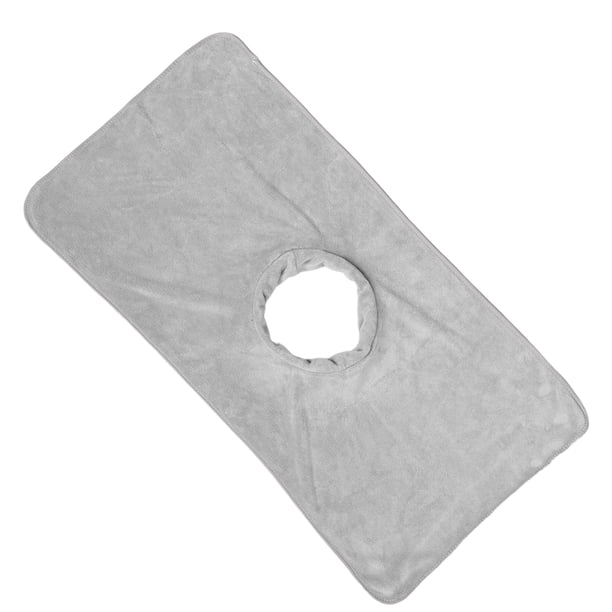 GOOHOCHY Funda reutilizable para camilla de masaje con orificio facial, sábana suave para camilla de masaje, funda reutilizable para salón de belleza y cuidado de la piel.
