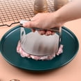 thumbnail image 4 of SHISUYAN Poignée de Presse à Burgers en Acier Inoxydable Outil pour Écraser les Burgers Écraseur de Burgers en Métal Gadget de Cuisine, 4 of 9