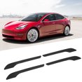 thumbnail image 1 of Door Handle Decorative Stickers, 4 Pcs Door Handle Wrap Cover ABS Outer Handle Decorative Protector Stickers Replacement For Model 3 2017-2020, 1 of 8