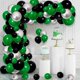 thumbnail image 5 of Green Black Silver Balloon Garland Arch Kit - 117pcs Green Black Metallic Silver Balloons For A Video Gaming Party Celebrating World Cup Soc, 5 of 5