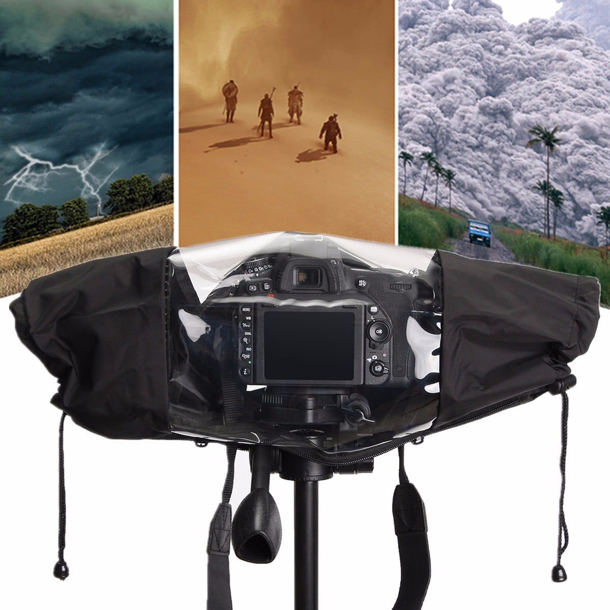 Waterproof Camera Snow Rain Cover Camera Protector Against Dust Nylon
