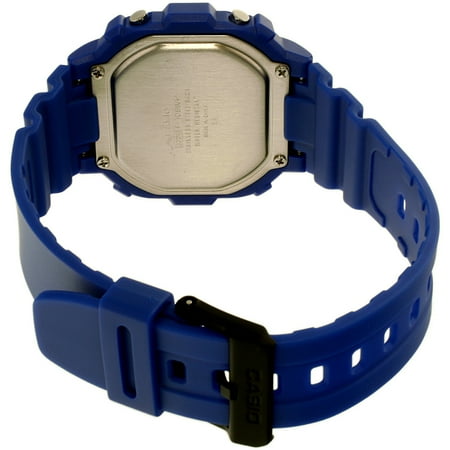casio blue illuminator watch