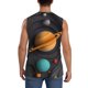 thumbnail image 4 of Balery Solar System Paper Art Camisetas sin mangas para hombre, absorbe la humedad y protege contra el mal olor.-Medium, 4 of 7