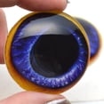 thumbnail image 2 of Blue Toucan Bird Glass Eyes, 2 of 9