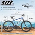 thumbnail image 2 of Outroad 26 Inch Comfort Mountain Bike,7-Speed/High-Carbon Steel Adult Bike with V Brakes, Adjustable Ergonomic Seat Bicycle for Men and Women, 2 of 16