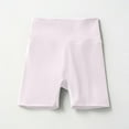 thumbnail image 5 of Mevxay Girl's High Waist Bike Shorts Elastic Athletic Running Yoga Shorts for Kids Teen 2-12 Years Pink, 5 of 5