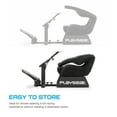 thumbnail image 6 of Playseat® Evolution Racing Suède Lightweight Carbon Quality Steel Racing Simulator Cockpit, Black, 6 of 15