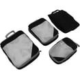 thumbnail image 1 of HUGFEGWE Suitcase Bag Waterproof Compression Packing Bags 4 Pieces Portable Tear Resistant Expandable for Shoes for Clothes CJB91-35057, 1 of 9