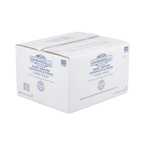 Ghirardelli 30 lb. Chocolat Moulu Sucré & Poudre de Cacao