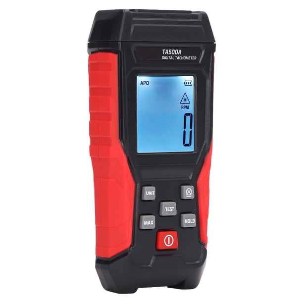 Medidor De Velocidad RPM, Distancia De Medición De 50 A 500 Mm Válvula Sin Contacto Tacómetro Con Pantalla Digital Bloqueable Para Máquina