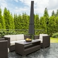 thumbnail image 4 of Pure Garden Patio Umbrella Cover – Heavy-Duty Waterproof Cover, Gray, 4 of 7