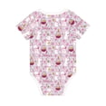 thumbnail image 5 of Balery Easter Rabbit Pattern Baby Climbing Clothes Infant Bodysuit Cute Infant Bodysuit Baby Romper-3 Months, 5 of 7