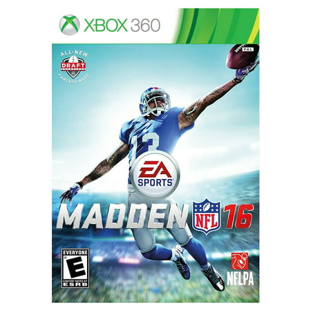 Madden NFL 16, Electronic Arts, Xbox 360, (Best Xbox 360 Series)