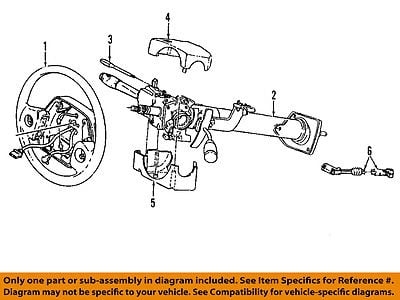 Genuine Chrysler YP211DHAC Steering Wheel Genuine Chrysler YP211DHAC Steering Wheel