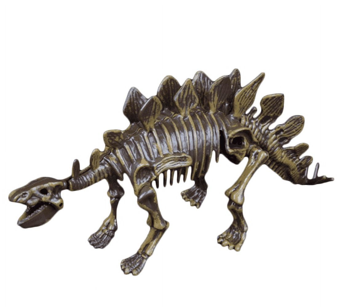 PlayWorld Prehistoric Past Dinosaur Skeleton Fossil Excavation Kit Stegosaurus
