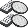 thumbnail image 1 of Pack Of 2 Hepa Filters For Rowenta Silence Force Cyclonic - Model Ro76xx Vacuum Cleaners - Replacement Filter Accessories, 1 of 5