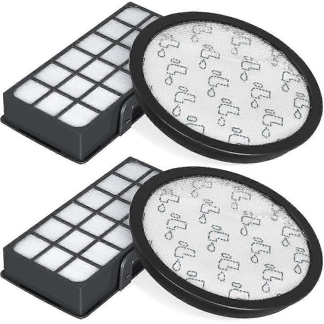 Pack Of 2 Hepa Filters For Rowenta Silence Force Cyclonic - Model Ro76xx Vacuum Cleaners - Replacement Filter Accessories