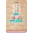 thumbnail image 5 of American Greetings 16th Birthday Card for Her (Sweet 16 Cake), 5 of 5
