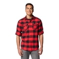 thumbnail image 2 of Camisa Columbia Bearmouth Springs de franela para hombre, color rojo, talla XL, 2 of 3