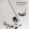 thumbnail image 4 of IBAOLEA Compatible avec iPhone 13 Pro Max Étui 6.7 Pouces Silicone Liquide Premium Doublure en Microfibre Douce Anti-Rayures Protection Complète pour iPhone 13 Pro Max, Pierre, 4 of 7