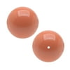 Swarovski Crystal, #5810 Round Faux Pearl Beads 6mm, 50 Pieces, Coral