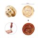 thumbnail image 5 of Cabeza De Sello Cabeza de sello, cabeza de cobre esmaltada en relieve 3D, cuenta Manual DIY para regalo F Ehuebsd Libre de BPA, 5 of 5