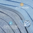 thumbnail image 4 of Aship Cooling Blanket Twin 59"x 79" Blue , Summer Blanket Q-MAX>0.5 Arc-Chill Cold Blanket Soft Breathable Double-Sided Bed Blankets for Beds Sofa Travel Reading - Blue, 4 of 9
