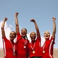 thumbnail image 6 of Uxcell Blank Award Medals, 10 Pack Silver Award Medal with Neck Ribbon, Make Your Medals Kit, 6 of 7