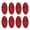 Red, variant on 8Pcs/set Bikes Wheel Reflectors Bikes Reflectors Suitable for Bikes Warning