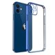thumbnail image 4 of Luxury Square Silicone Clear Phone Case For iPhone 11 12 13 Pro Mini Xs Max X Xr Se 2020 7 8 Plus Soft Cover Plating Farme Shell, 4 of 5