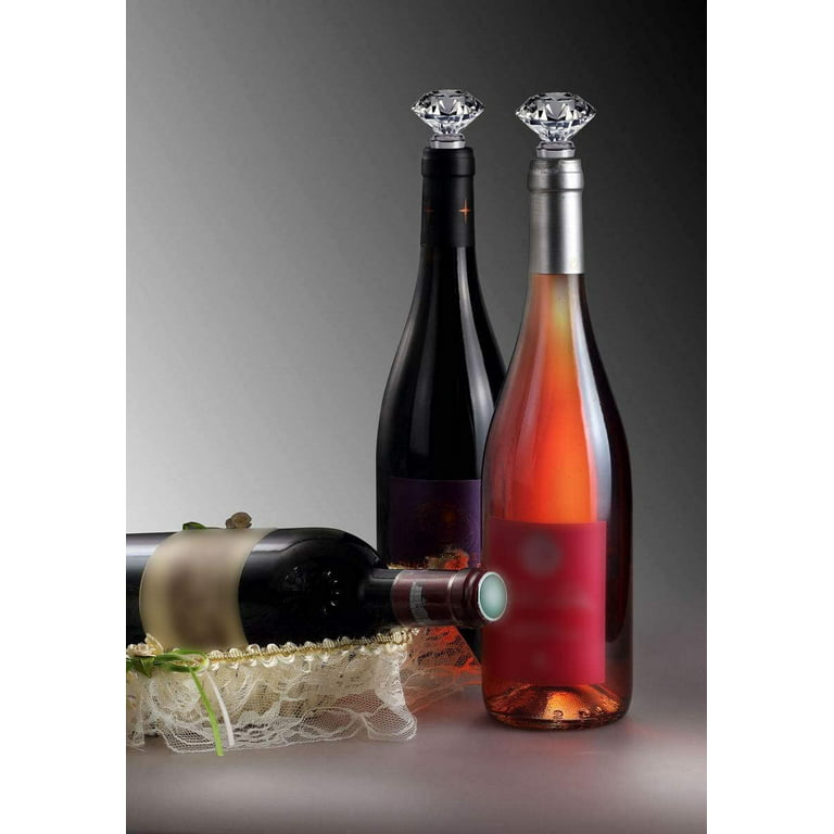 Wine Case - Bottle Crystal Glasses