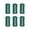 Green, variant on 6PCS Watch Band Holder Loop Silicone Smartwatch Strap Holder Rings, Wristband Keeper Retainer Replacement Watch Fastener Rings (16mm-26mm) for Smartwatch Bands